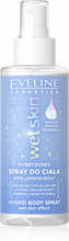 Hübriidne kehasprei Eveline Cosmetics Wet Skin Hybrid Body Spray, 150 ml