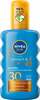 Päikesekaitsesprei Nivea Sun Protect & Bronze SPF 30, 200 ml Unisex