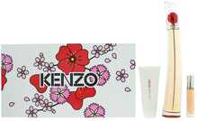 Parfüümikomplekt naistele Kenzo Flower Labsolue Eau De Parfum 100 ml + 10 ml + niisutav kehakreem 75 ml