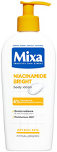 Kehapiim Mixa Niacinamide Bright, kuivale nahale, 250 ml