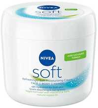 Niisutav kreem Nivea Soft, 500 ml