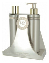 Komplekt Vivian Gray Crystals Brown, dušigeel ja ihupiim, 2x250 ml