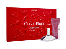 Kingitusena komplekt naistele Calvin Klein Euphoria EDP 100 ml + EDP MINI 10 ml + kehapiim 200 ml