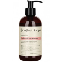 Kehapiim Spalvoti Kvapai Rhubarb&Strawberry, 250 ml