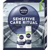 Kingitus meestele Nivea Men Sensitive Care Ritual (raseerimisvaht 200 ml + aftershave kreem 100 ml)