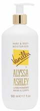 Käte ja keha kreem Alyssa Ashley Vanilla, 500 ml