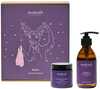 Niisutav keha- ja kätepesugeel 200 ml + lipiide tihendav kehapalsam 120 ml Mokosh Dancer Sensual Ritual