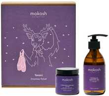 Niisutav keha- ja kätepesugeel 200 ml + lipiide tihendav kehapalsam 120 ml Mokosh Dancer Sensual Ritual