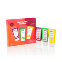 Kehahoolduskomplekt Q+A Travel Trio Bodycare Gift Set, 3x50 ml
