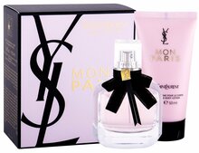 Parfüümi ja kehakreemi komplekt naistele Yves Saint Laurent Mon Paris EDP 50 ml + kehakreem 50 ml