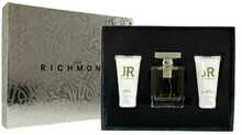 Kingikomplekt John Richmond: kehapiim 50 ml, dušigeel 50 ml, parfüümvesi naistele 100 ml