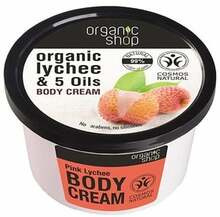 Kehakreem Organic Shop Pink Lychee, 250 ml