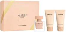 Kingikomplekt naistele Narciso Rodriguez Narciso Poudree EDP 50 ml + kehapiim 50 ml + dušigeel 50 ml