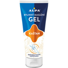 Taimne massaažigeel Alpa Kaštan, 100 ml