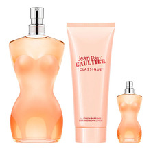 Komplekt Jean Paul Gaultier Classique, tualettvesi naistele, 100 ml + 6 ml + niisutav kehapiim, 75 ml