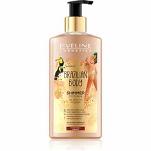 Kehapiim Eveline Cosmetics Brazilian Body sädelusega, 150 ml