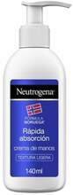 Kätekreem Neutrogena Fast Absorbing Hand Cream, 140 ml