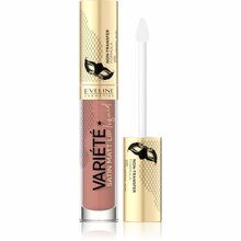 Vedel huulepulk Eveline Variete Satin Matt, 01 Caramel Cake 4,5 ml