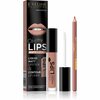 Huulekomplekt Eveline Oh My Lips, 01 Neutral Nude, 4,5 ml + 1 tk