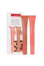 Huuleläigete komplekt Clarins Lip Perfector Duo, 05 Candy Simmer ja 06 Rosewood Simmer, 2 x 12 ml