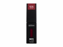 Vedela huulepulk Gabriella Salvete Matte Lips, 106 Red Moon, 4,5 ml