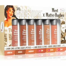 Huulepulga komplekt The Balm Meet Matt(e) Hughes X Ms. Nude York, 6 x 1,2 ml