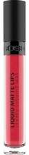 Vedel huulepulk Gosh Liquid Matte Lips, 005 Red Carpet, 4 ml