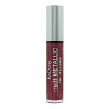 Huulepulk Isadora Matt Metallic Liquid Lipstick, 83 Burgundy Bite, 7 ml