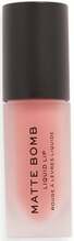 Huulepulk Makeup Revolution London Matte Bomb, Fancy Pink, 4,6 ml