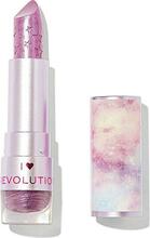 Huulepulk I Heart Revolution Unique Unicorns Cream Lipstick, Purple Wings, 3,2 g