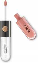 Huulepulk ja huuleläige Kiko Milano Unlimited Double Touch, 102 Satin Rosy Beige, 6 ml