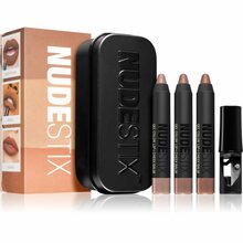 Huulepliiatsite komplekt Nudestix 90s Nude Mini Lips, 3x2,5 g