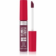 Huulepulk Rimmel Lasting Mega Matte, 940 Rock Me Purple, 7,4 ml