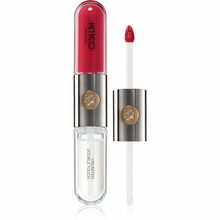 Huulepulk ja huuleläige Kiko Milano Unlimited Double Touch, 108 Satin Currant Red, 6 ml