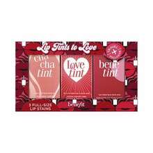 Kingituskomplekt Benefit Lip Tints to Love, 3 x 6 ml