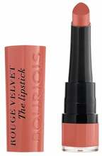 Huulepulk Bourjois Paris Rouge Velvet, 15 Peach Tatin, 2,4 g