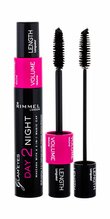 Ripsmetušš Rimmel London Day 2 Night, 001 Black, 9,5 ml
