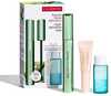 Kingikomplekt Clarins Supra Lift & Curl, ripsmetušš 8 ml, meigieemaldaja 30 ml, huuleläige 5 ml
