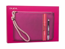Dekoratiivkosmeetika komplekt Pupa Vamp Sexy Lashes: ripsmetušš 12 ml, silmapliiats 0,8 g, kosmeetikakott
