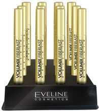 Ripsmetušš Eveline Cosmetics Volumix Fiberlast, must, 12 x 7 ml