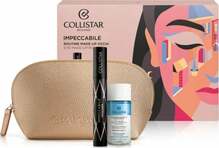 Kingikomplekt Collistar Impeccable Set, 14 ml ripsmetušš + 35 ml kahefaasiline meigieemaldaja + kosmeetikakott