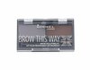 Kulmupalett Rimmel Brow This Way, 003 Dark Brown, 2,4 g