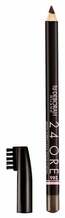 Kulmupliiats Deborah Milano 24Ore, 286 Dark Brown, 1,2 g