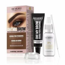 Kreemjas kulmuvärv Revers Oh My Brow, 2.0 Light Brown, 15 ml