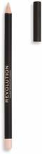 Silmapliiats Makeup Revolution London Kohl Eyeliner, valge, 1,3 g