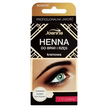 Kulmu- ja ripsmevärv Joanna Henna, 1.0 Black, 15 ml