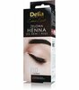 Kulmu- ja ripsmevärv Delia Cosmetics Henna, 1.0 Black, 30 ml