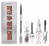 Kulmude värvimise komplekt Benefit Brow Haul of Fame Gift Set, 4, pruun