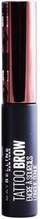 Kulmugeel Maybelline Tattoo Brow, Dark Brown, 4,8 ml