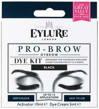 Kulmu- ja ripsmevärv Eylure Pro-Brow Dybrow, Black